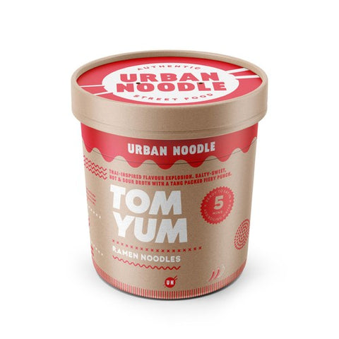 Urban Noodle Tom Yum Ramen Pot 87g (Pack of 3)