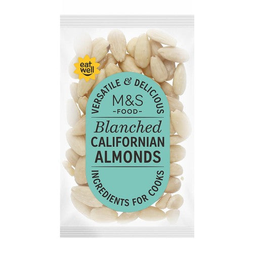 M&S Blanched Californian Almonds 100g (Pack of 3)