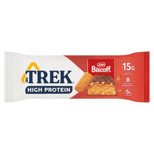 TREK High Protein Biscoff Protein Bar 55g (Pack of 3)