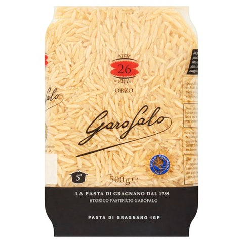 Garofalo Orzo Pasta 500g (Pack of 3)