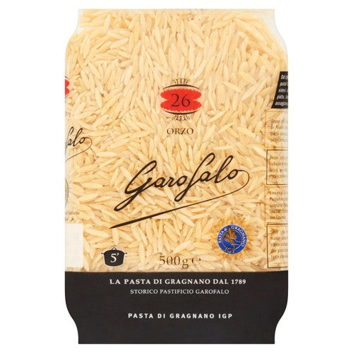 Garofalo Orzo Pasta 500g (Pack of 3)