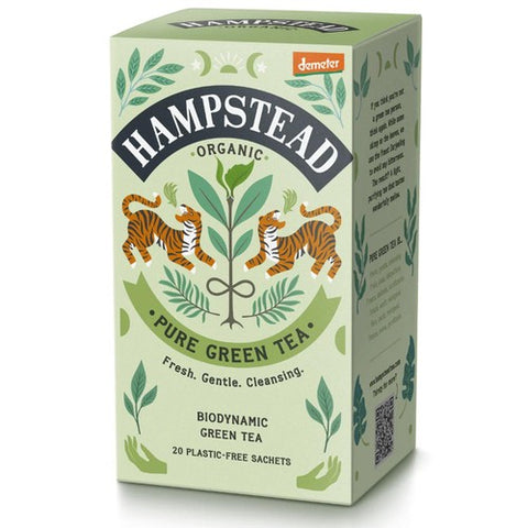 Clean Green Organic Biodynamic Hampstead Tea 20's (Pack of 3)