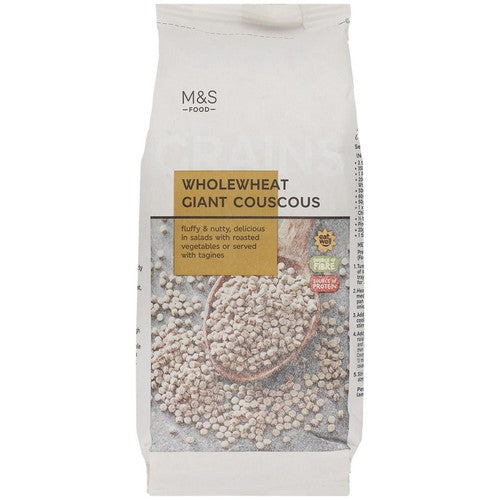 M&S Giant Wholewheat Couscous 500g (Pack of 3)