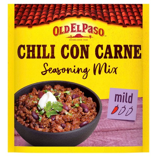 Old El Paso Chilli Seasoning Mix 39g (Pack of 2)