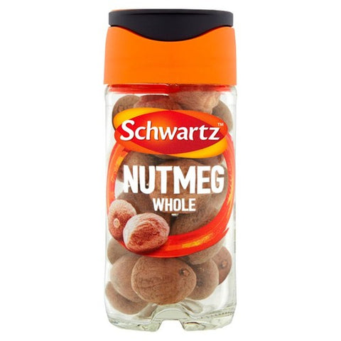 Schwartz Whole Nutmeg Jar 25g (Pack of 2)