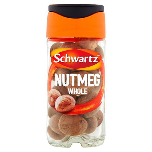 Schwartz Whole Nutmeg Jar 25g (Pack of 2)