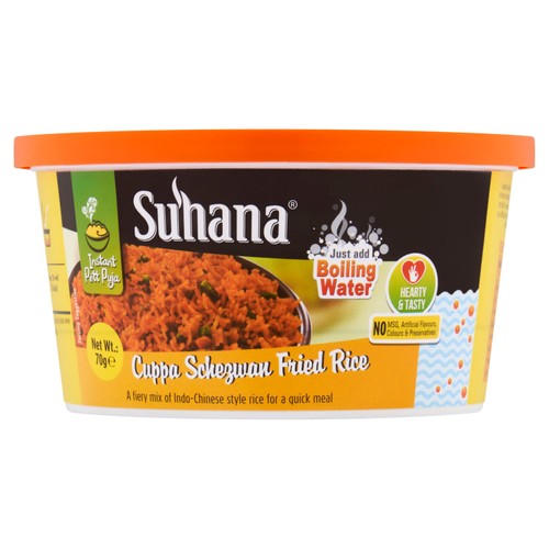 Suhana Cuppa Schezwan Rice 70g (Pack of 2)