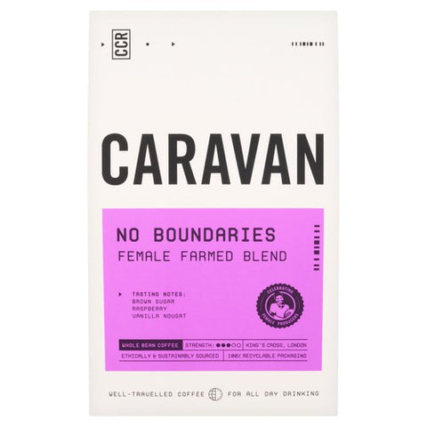 Caravan No Boundaries Whole Bean Coffee 200g (Pack of 2)