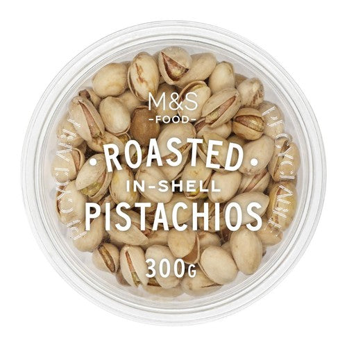 M&S Roasted In Shell Pistachios 300g (Pack of 3)