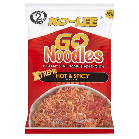 Ko-Lee Go Instant Noodles Xtreme Hot & Spicy Flavour 85g (Pack of 3)