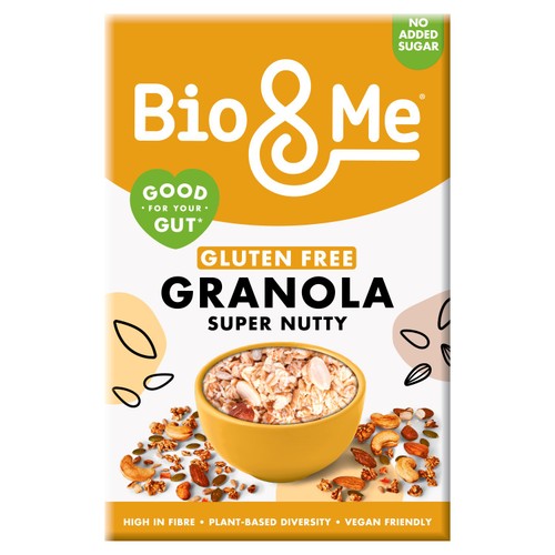 Bio&Me  Super Nutty Gluten Free  Granola 350g (Pack of 3)