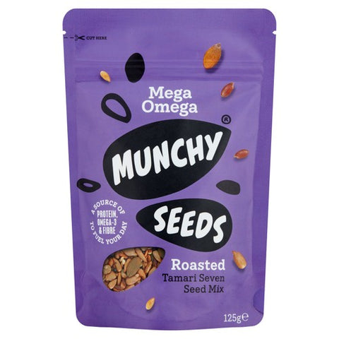 Munchy Seeds Mega Omega 125g (Pack of 3)