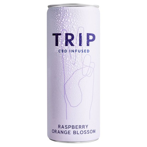 TRIP CBD Infused Raspberry Orange Blossom 250ml (Pack of 6)
