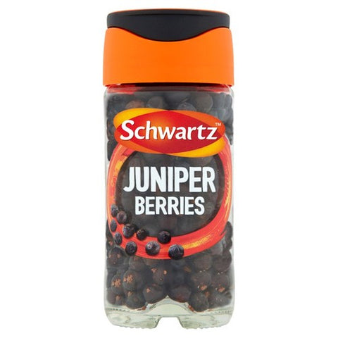 Schwartz Whole Juniper Berries Jar 28g (Pack of 2)