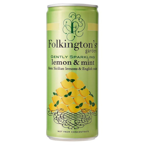 Folkington's Lemon & Mint Presse 250ml (Pack of 3)