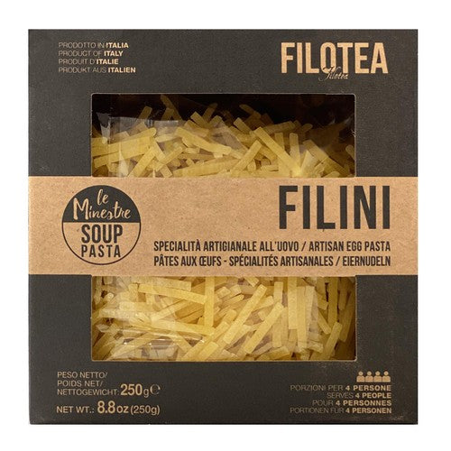 Filotea Filini Tiny Egg Pasta 250g (Pack of 3)