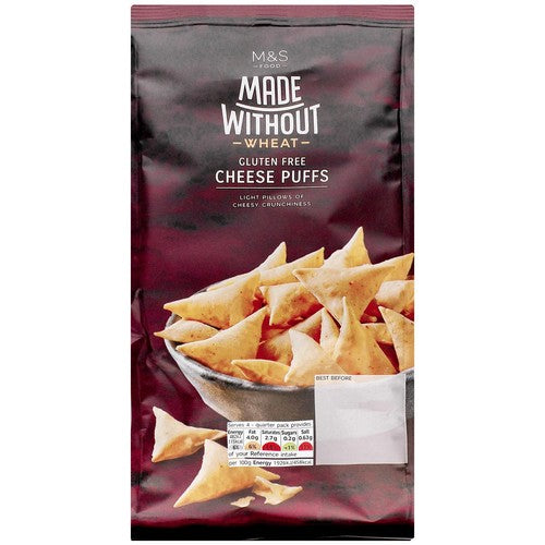 M&S Made Without Cheese Puffs 100g (Pack of 6)