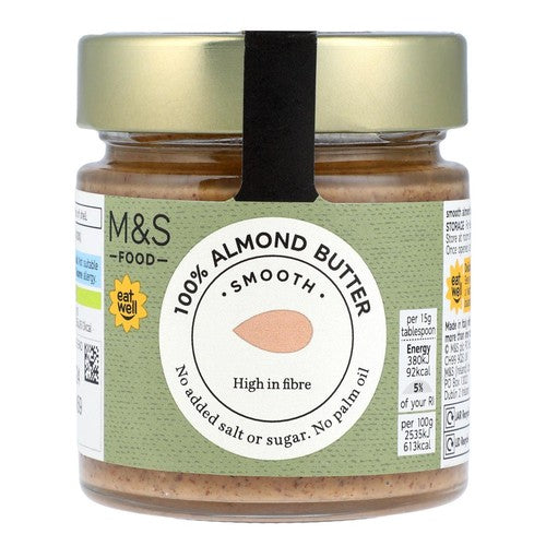 M&S Almond Butter 227g (Pack of 2)