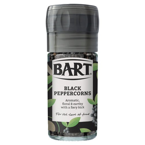 Bart Black Peppercorn Mill 42g (Pack of 2)
