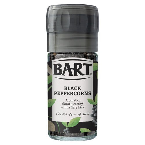 Bart Black Peppercorn Mill 42g (Pack of 2)