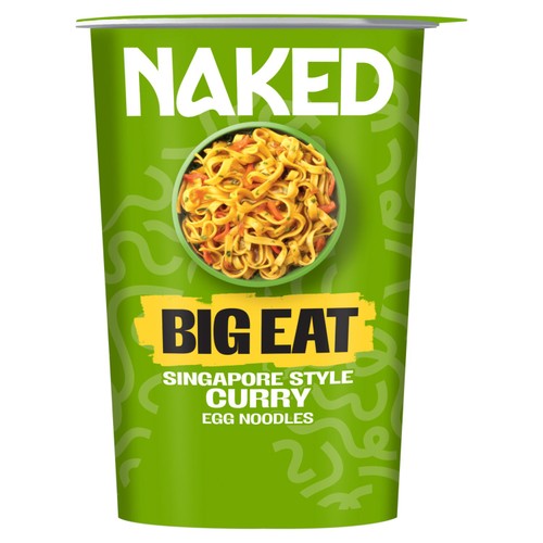 Naked Noodle Singapore Curry 104g (Pack of 3)