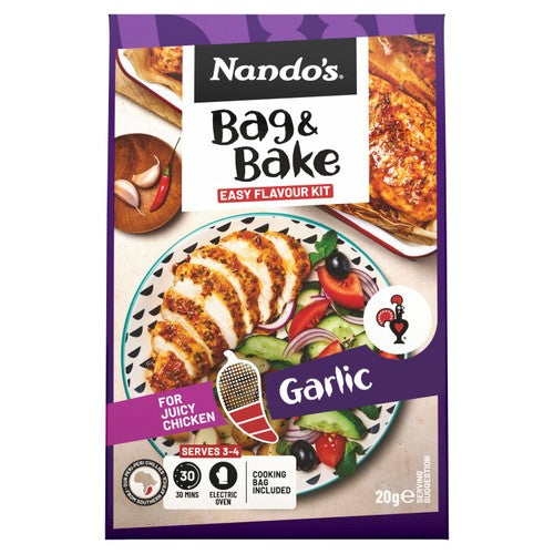 Nando's Garlic Bag & Bake 20g (Pack of 2)