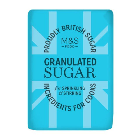 M&S British Granulated Sugar 1kg (Pack of 2)