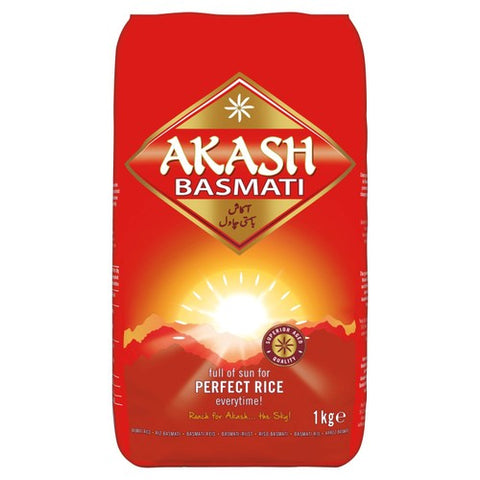 Akash Basmati Rice 1kg (Pack of 3)
