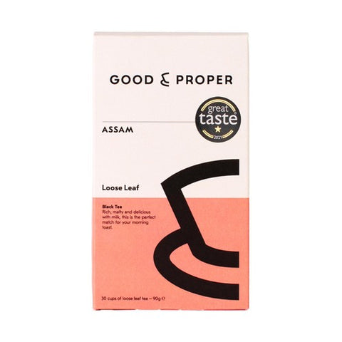 Good & Proper Tea - Loose Leaf Assam Tea 90g (Pack of 2)