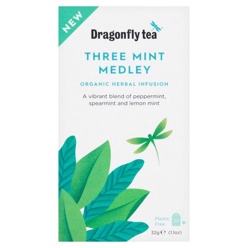 Dragonfly Organic Three Mint Medley 20's (Pack of 3)