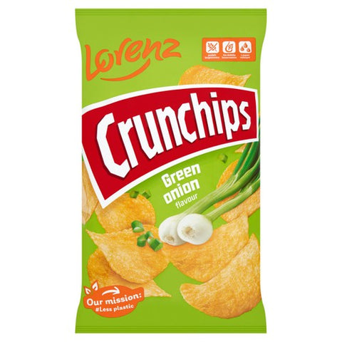 Lorenz Crunchips Onion Crisps 130g (Pack of 3)