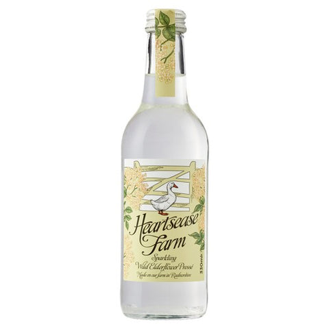 Heartsease Farm Sparkling British Elderflower Presse 330ml (Pack of 6)