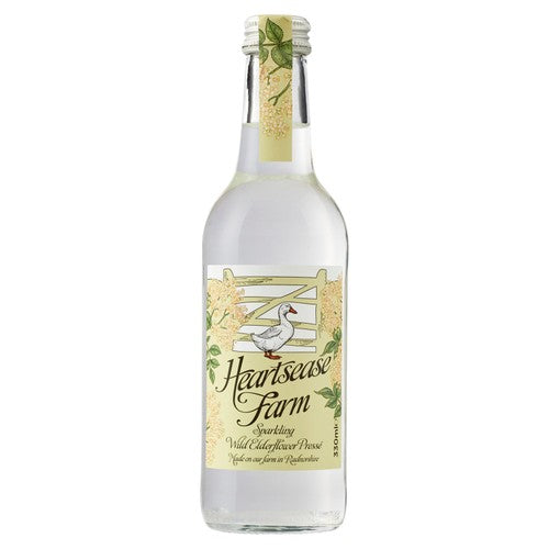Heartsease Farm Sparkling British Elderflower Presse 330ml (Pack of 6)