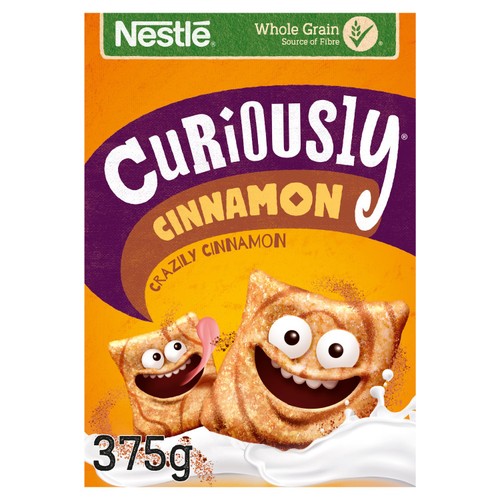 Curiously Cinnamon Breakfast Cereal 375g (Pack of 3)