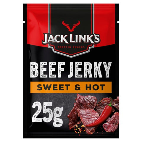 Jack Links Sweet & Hot Beef Jerky 25g (Pack of 3)