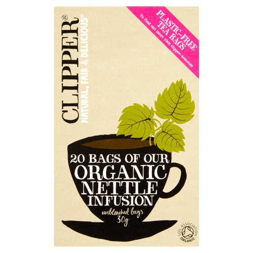 Clipper Organic Nettle Teabags 20's (Pack of 3)