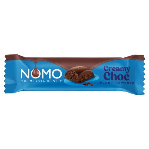 NOMO Creamy Choc Vegan Countline Bar 38g (Pack of 3)