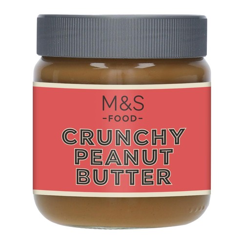 M&S Crunchy Peanut Butter 340g (Pack of 2)