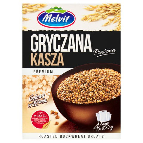 Melvit Buckwheat Groats 400g (Pack of 3)