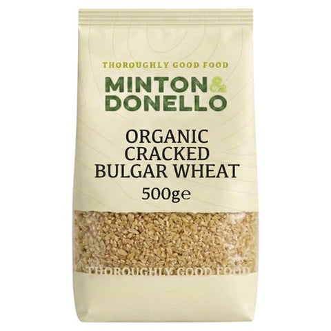 Minton & Donello Organic Bulgar Wheat 500g (Pack of 3)