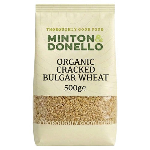 Minton & Donello Organic Bulgar Wheat 500g (Pack of 3)