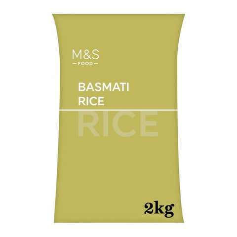 M&S Basmati Rice 2kg (Pack of 2)