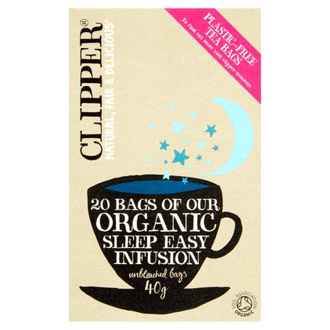 Clipper Organic Sleep Easy Infusion Tea Bags 20's (Pack of 3)
