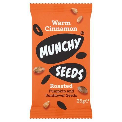 Munchy Seeds Warm Cinnamon 25g (Pack of 3)
