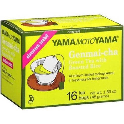 Yamamotoyama Genmai Cha Green Teabag 16's (Pack of 3)
