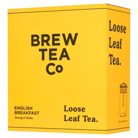 Brew Tea Co English Breakfast Loose Leaf 500g (Pack of 2)