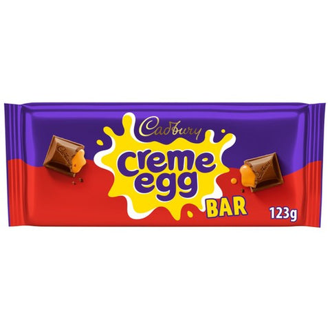 Cadbury Creme Egg Milk Chocolate Bar 123g (Pack of 3)