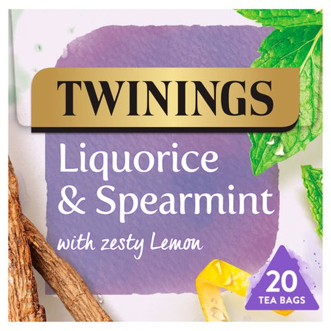 Twinings Liquorice & Spearmint Herbal Tea 20's (Pack of 3)
