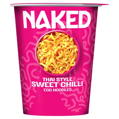 Naked Noodle Thai Sweet Chilli 78g (Pack of 3)