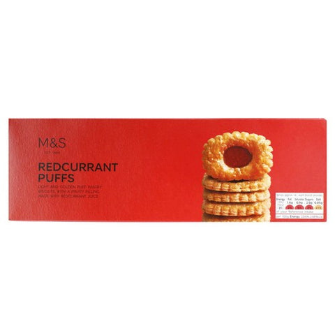 M&S Redcurrant Puffs 100g (Pack of 6)